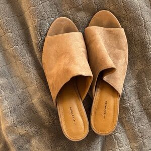 1. State Tan Mules